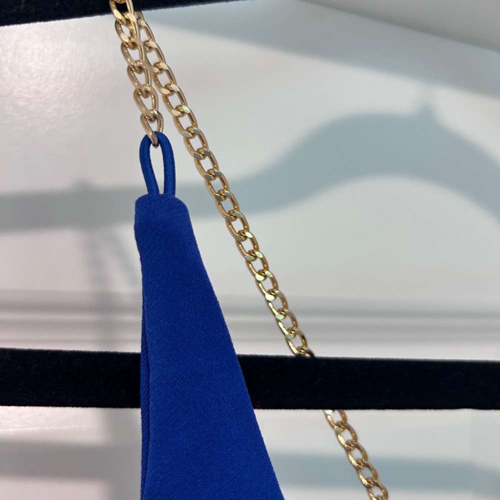 Nookie Cobalt Blue Tia Mini Bodycon Dress Soft Jersey Size Small NWT - Picture 6 of 12